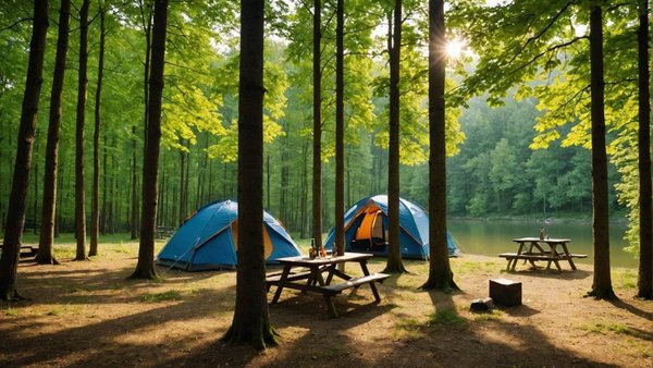 Camping apremont : découvrez le charme des biches 4 étoiles