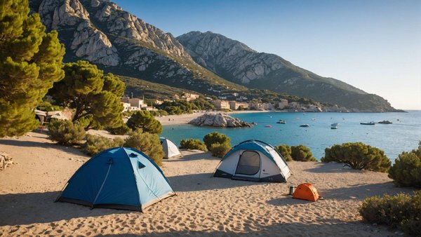 Découvrez le paradis du camping à calvi dans un cadre idyllique